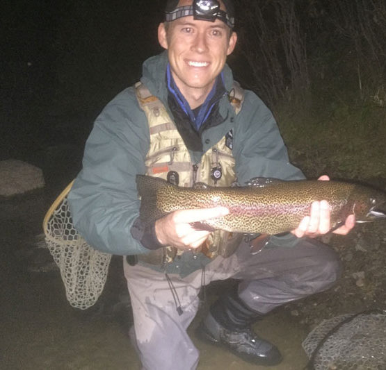 Night fishing The Taylor River | Be The Budget