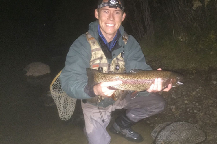Night fishing The Taylor River | Be The Budget