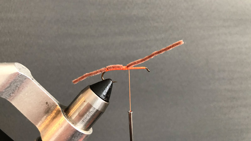 How To Tie A San Juan Worm Step 2 | Fly Fishing Fix