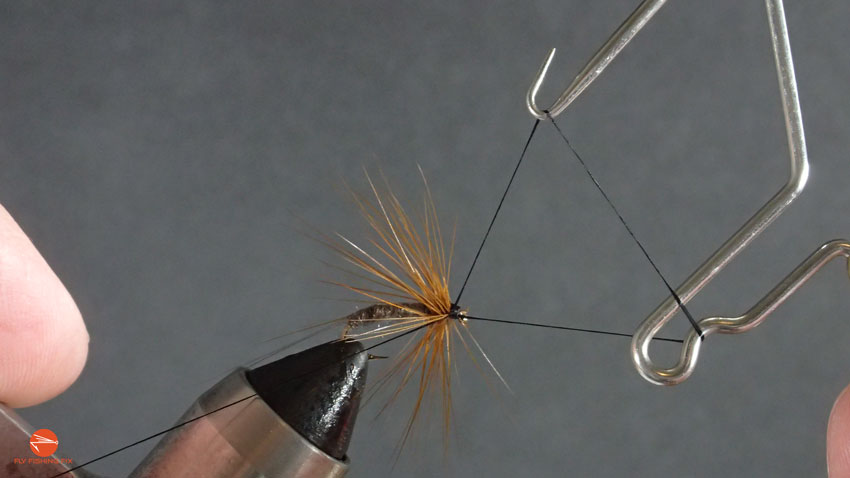 How To Tie A Mayfly - Step 13 | Fly Fishing Fix